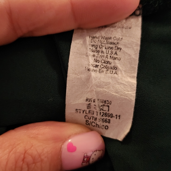 Windsor Blue Racerback Tank Top Size Small - Picture 4 of 4